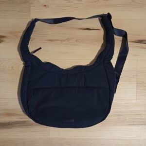 NWOT Athleta All About Crossbody Hobo Bag, Navy